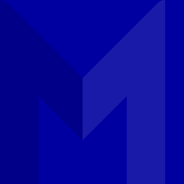 Blue Mars M logo