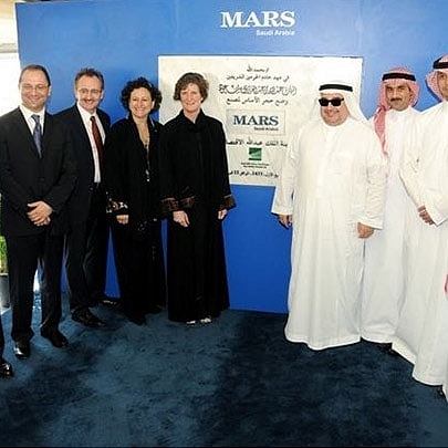Mars Associates during the opening of Mars Saudi Arabia at King Abdullah Economic City.